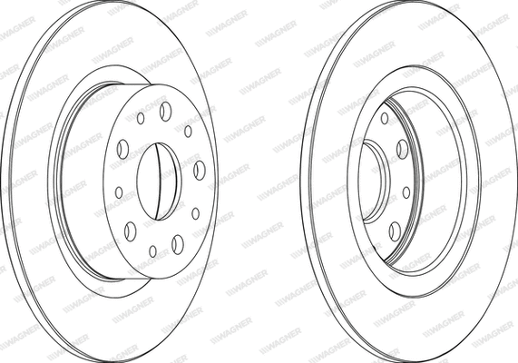 Brake Disc (WGR0805-1)