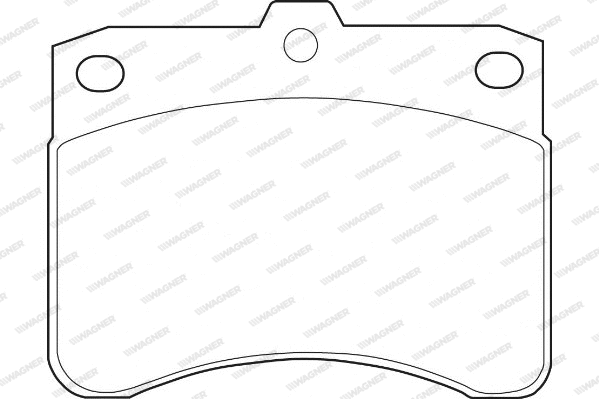 Brake Pad Set, disc brake (WBP20780A)