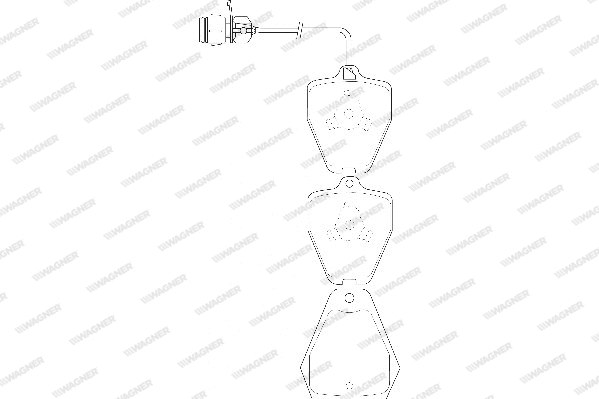 Brake Pad Set, disc brake (WBP21452A)