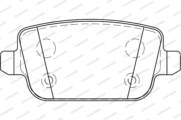 Brake Pad Set, disc brake (WBP24537C)