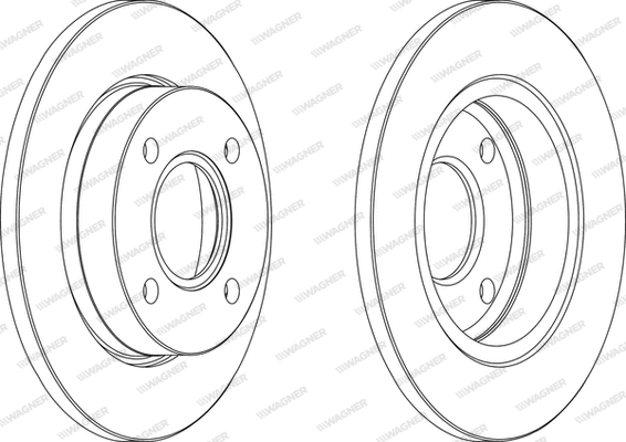 Brake Disc (WGR0845-1)