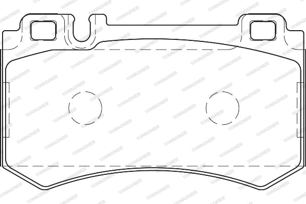 Brake Pad Set, disc brake (WBP23478A)