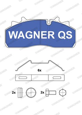 Brake Pad Set, disc brake (2915904950)