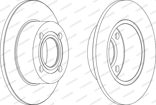 Brake Disc (WGR0128-1)
