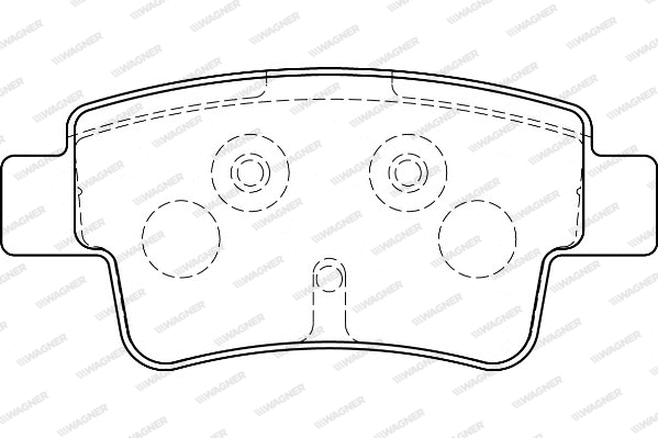Brake Pad Set, disc brake (WBP24349B)