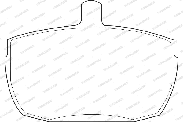 Brake Pad Set, disc brake (WBP20359A)