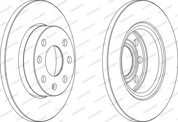 Brake Disc (WGR0116-1)