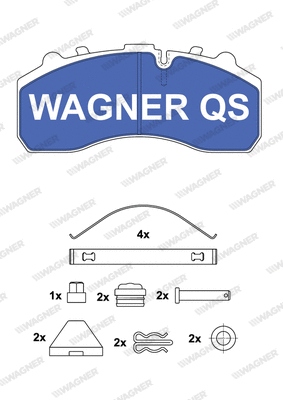 Brake Pad Set, disc brake (2910804950)