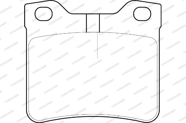 Brake Pad Set, disc brake (WBP21278B)
