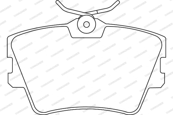 Brake Pad Set, disc brake (WBP21882A)