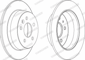 Brake Disc (WGR0861-1)