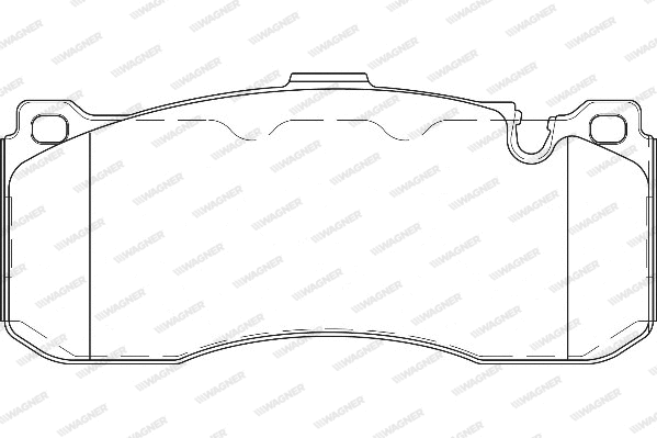 Brake Pad Set, disc brake (WBP24316A)