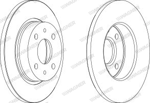 Brake Disc (WGR0215-1)