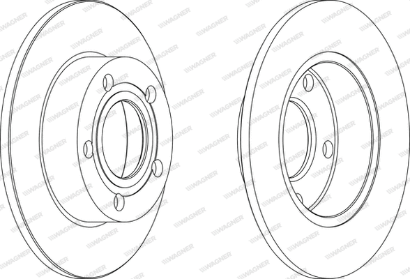 Brake Disc (WGR0952-1)