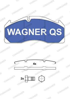 Brake Pad Set, disc brake (2912504950)