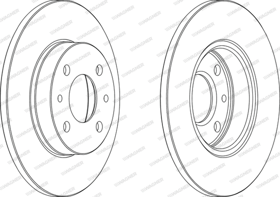 Brake Disc (WGR0140-1)