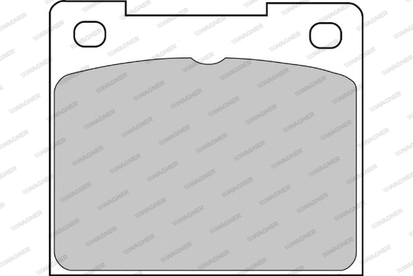 Brake Pad Set, disc brake (WBP20088A)