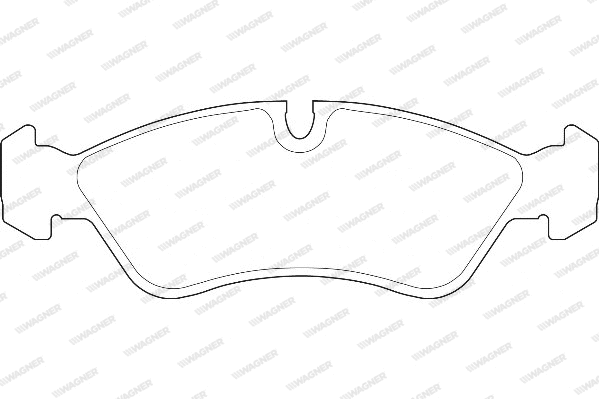 Brake Pad Set, disc brake (WBP21190A)
