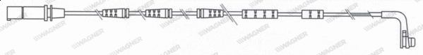 Warning Contact, brake pad wear (WWI361)