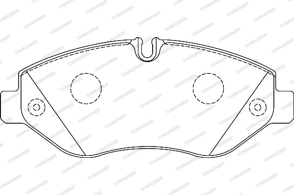 Brake Pad Set, disc brake (WBP29229A)