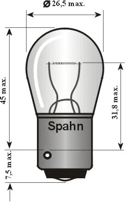 Bulb, direction indicator (4012)