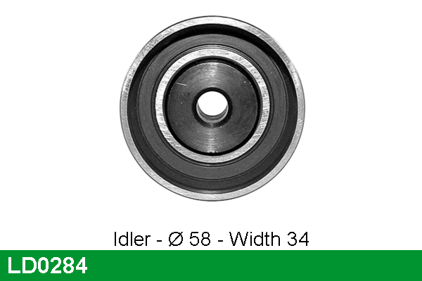 Tensioner Pulley, timing belt (LD0284)