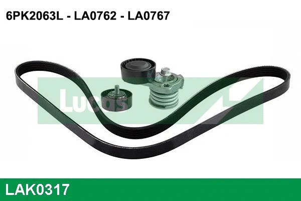 V-Ribbed Belt Set (LAK0317)