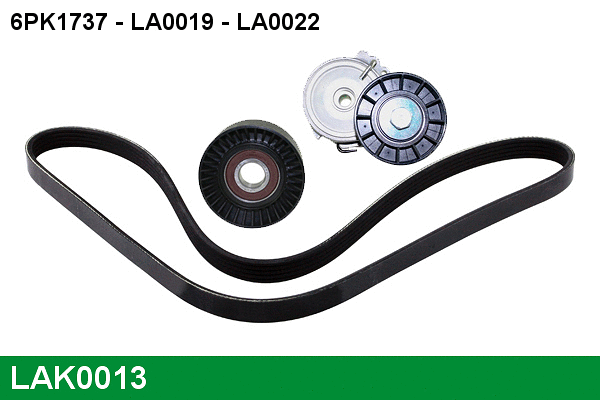 V-Ribbed Belt Set (LAK0013)