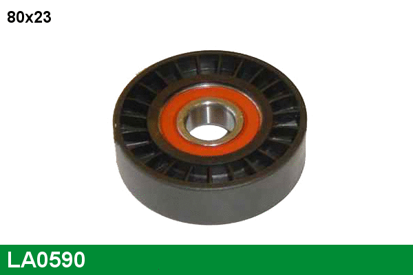 Deflection/Guide Pulley, V-ribbed belt (LA0590)