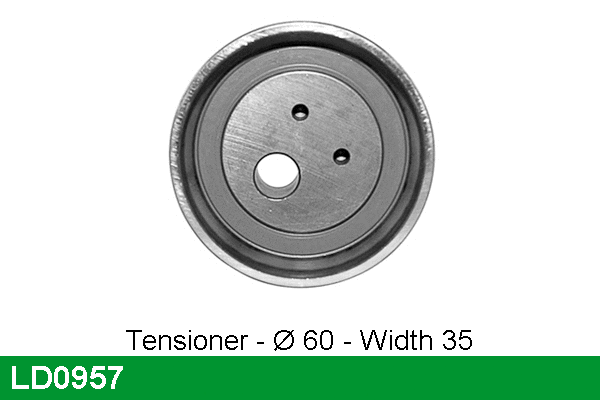 Tensioner Pulley, timing belt (LD0957)