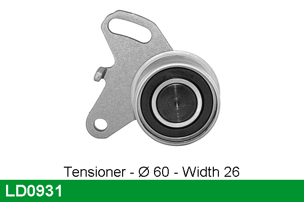 Tensioner Pulley, timing belt (LD0931)