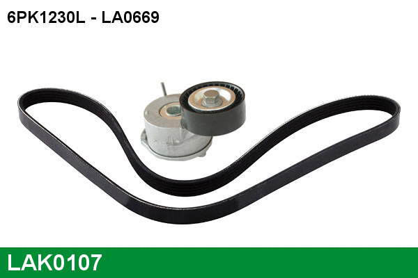 V-Ribbed Belt Set (LAK0107)