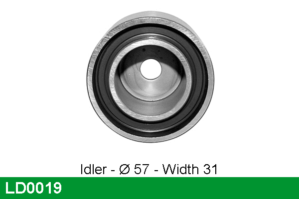Tensioner Pulley, timing belt (LD0019)