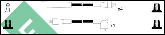 Ignition Cable Kit (LUC4413)