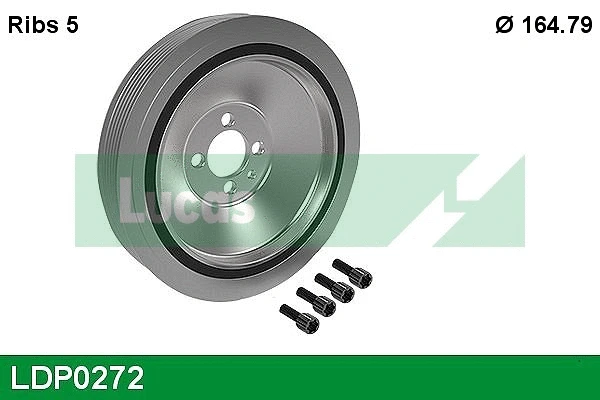 Belt Pulley, crankshaft (LPD0272)