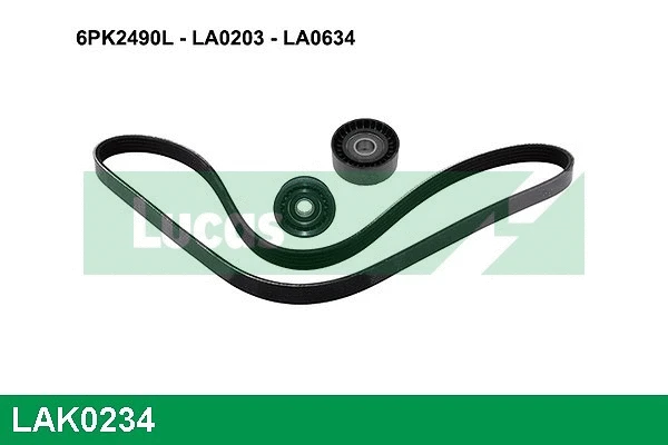 V-Ribbed Belt Set (LAK0234)