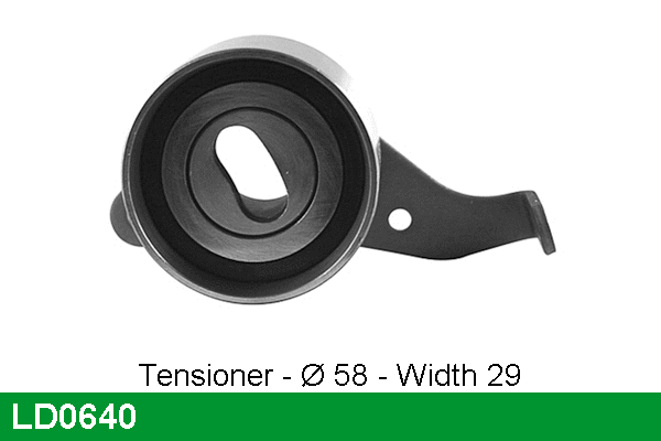 Tensioner Pulley, timing belt (LD0640)