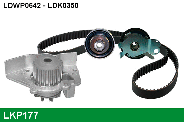 Water Pump & Timing Belt Kit (LKP177)