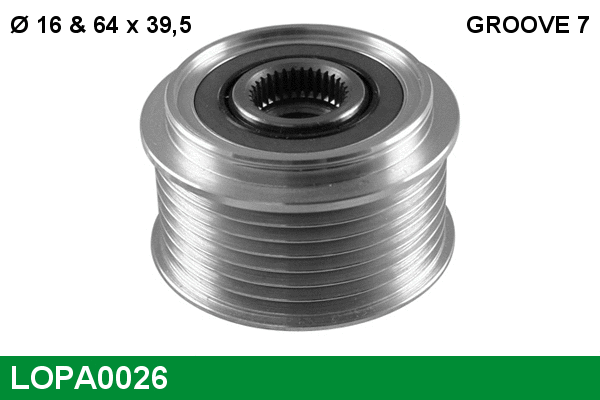 Alternator Freewheel Clutch (LOPA0026)