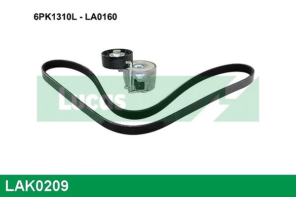 V-Ribbed Belt Set (LAK0209)