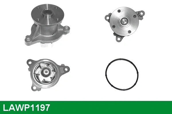 Water Pump, engine cooling (LAWP1197)