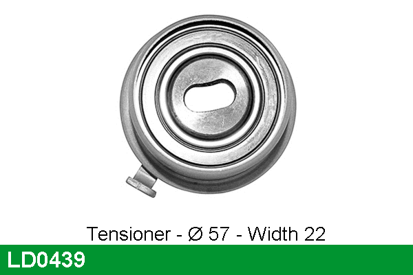 Tensioner Pulley, timing belt (LD0439)