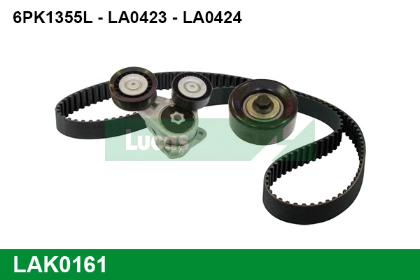 V-Ribbed Belt Set (LAK0161)
