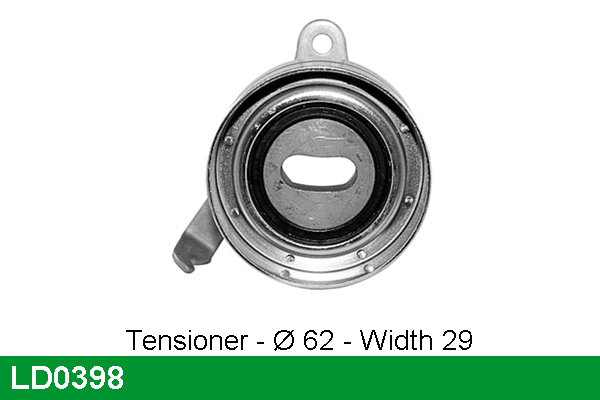 Tensioner Pulley, timing belt (LD0398)