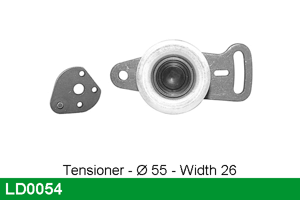 Tensioner Pulley, timing belt (LD0054)