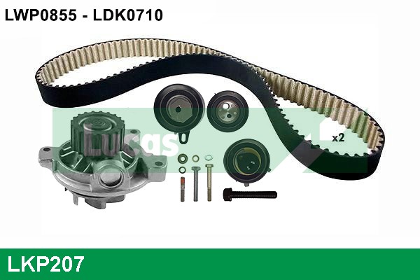 Water Pump & Timing Belt Kit (LKP207)