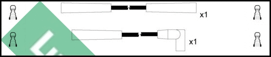 Ignition Cable Kit (LUC4116)
