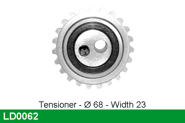 Tensioner Pulley, timing belt (LD0062)