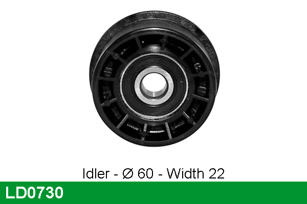 Tensioner Pulley, timing belt (LD0730)