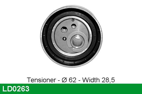 Tensioner Pulley, timing belt (LD0263)